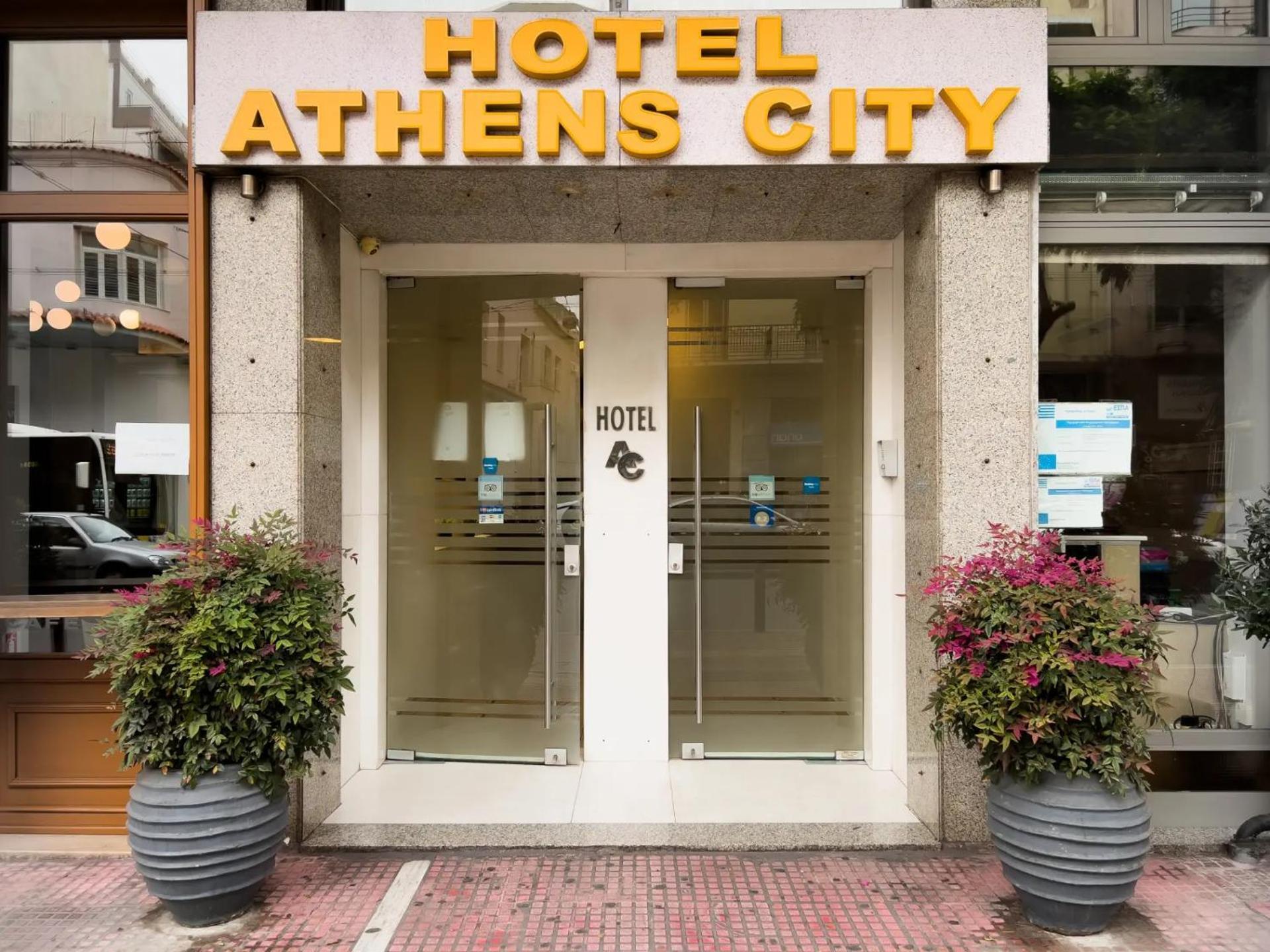 Athens City Hotel Eksteriør bilde